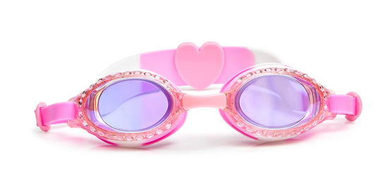 Bling2o Classic White Cherry Blossom Swim Goggles