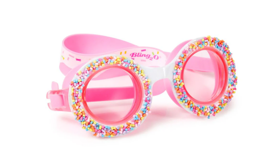 Bling2o Creme Pink Do Nuts 4 U Swim Goggles