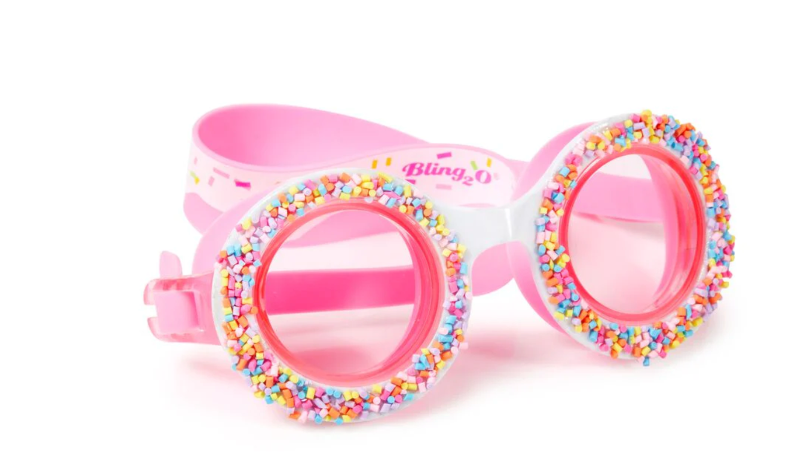 Bling2o Creme Pink Do Nuts 4 U Swim Goggles