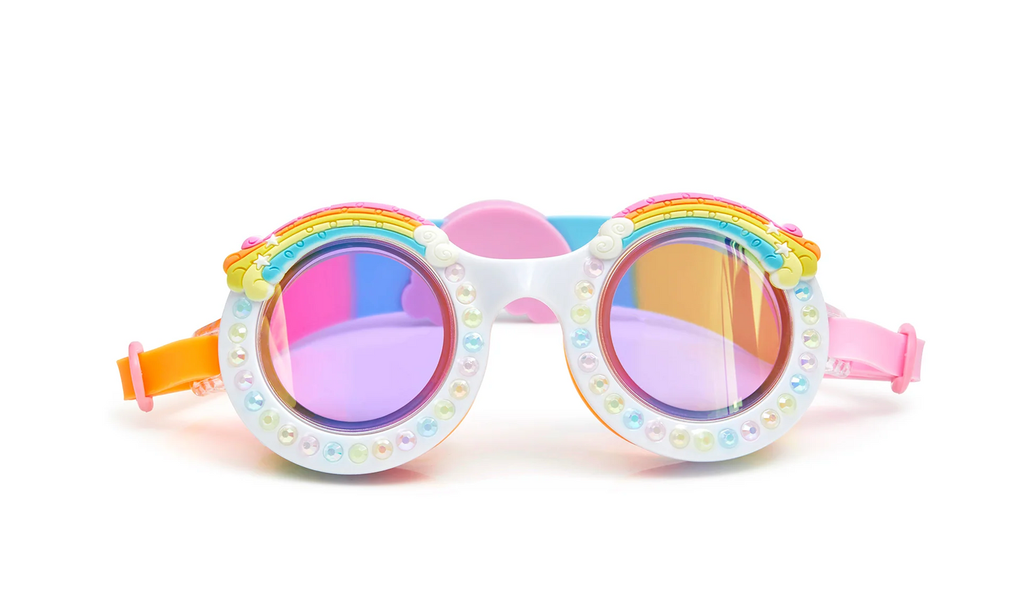 Bling2o Rainbow Good Vibes Swim Goggles