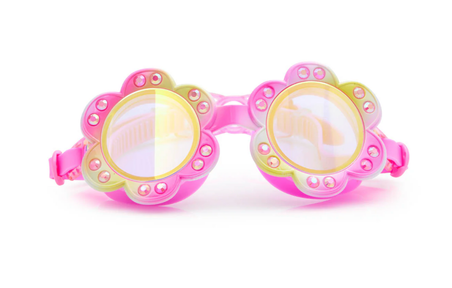 Bling2o Golden Hour Gardenia Kids' Swim Goggles