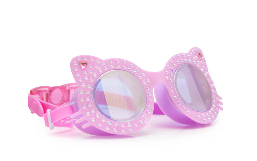 Pink Doggles Bling2o Kitten Pawprint Pink Swim Goggles – Little Beach Road