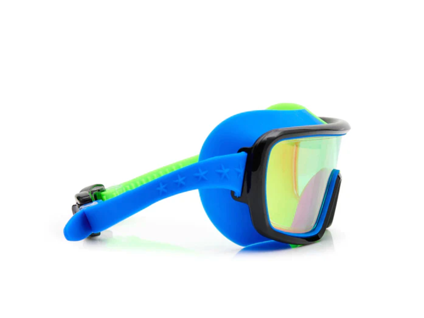 Bling2o Cyborg Cyan Prismatic Swim Goggles