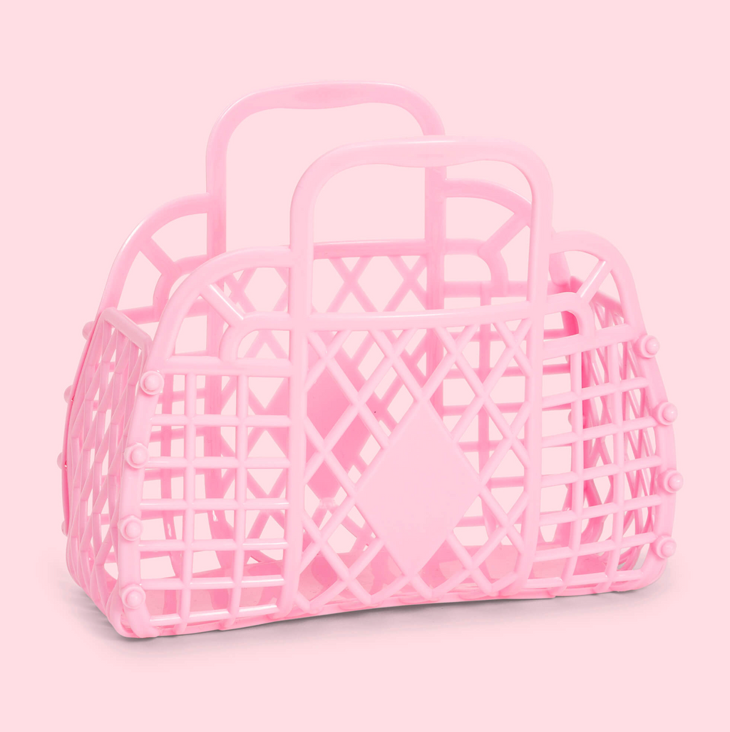 Sun Jellies Mini Retro Basket Jelly Bag