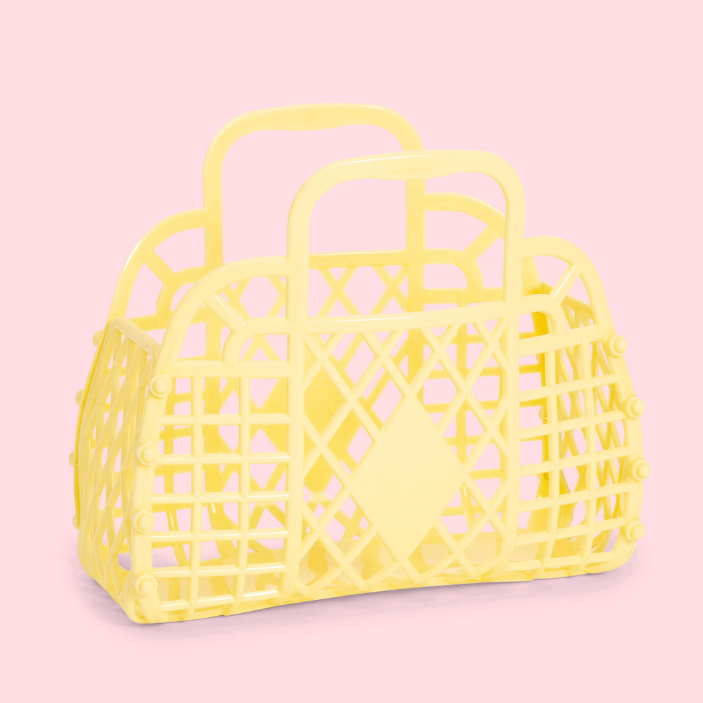 Sun Jellies Mini Retro Basket Jelly Bag