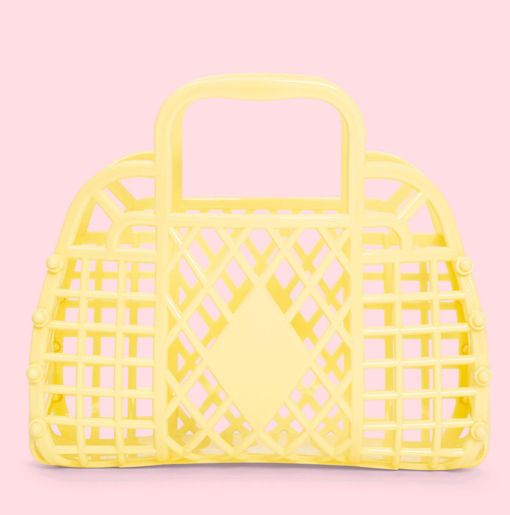 Sun Jellies Mini Retro Basket Jelly Bag