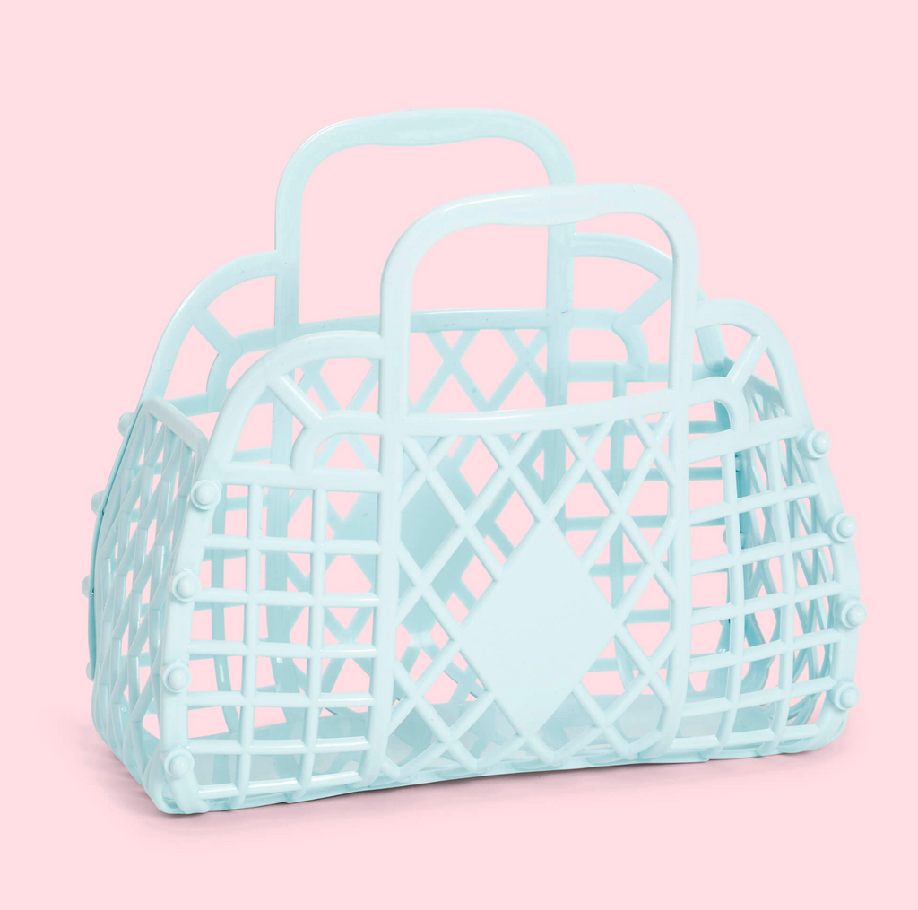 Sun Jellies Mini Retro Basket Jelly Bag