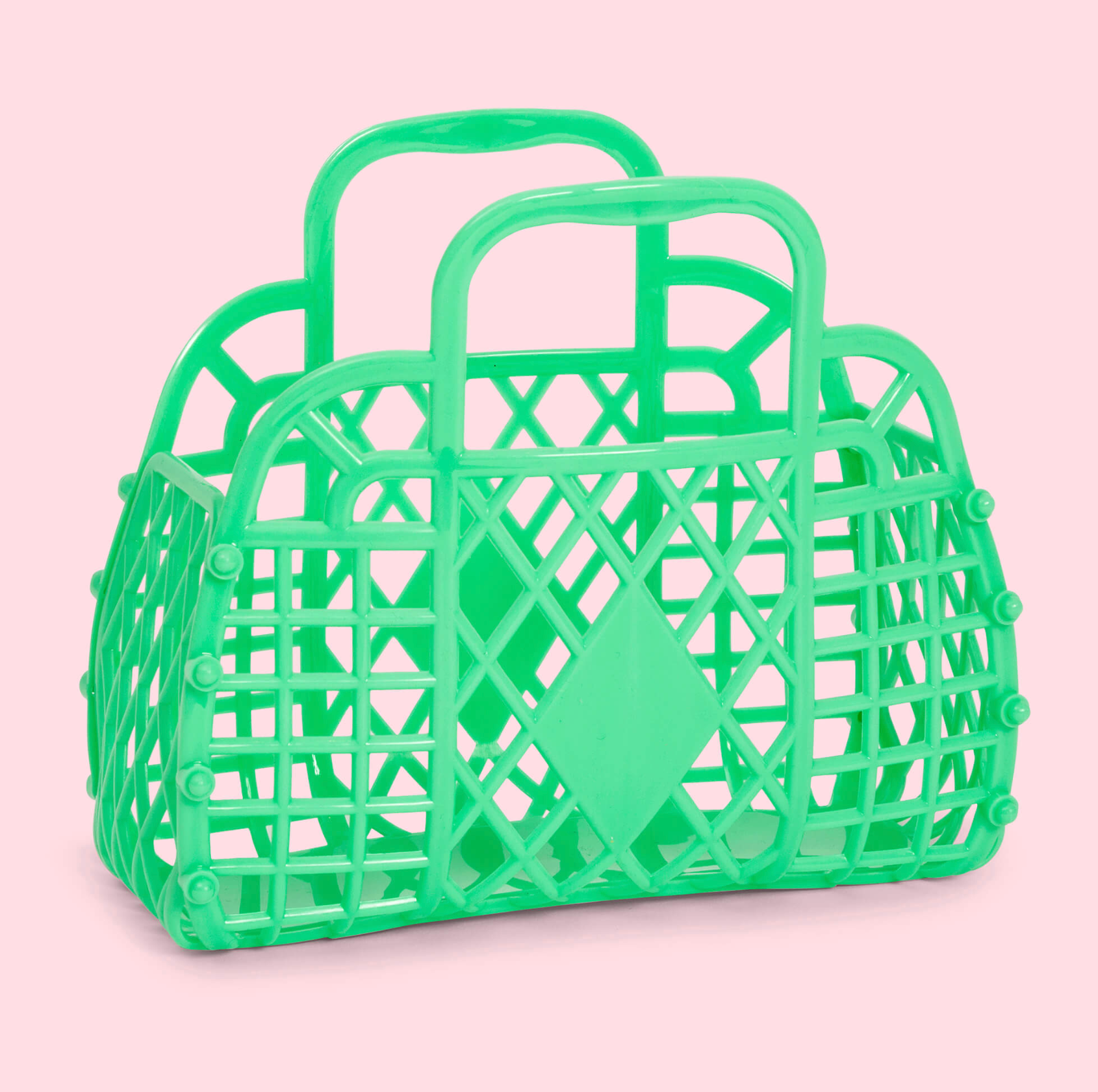 Sun Jellies Mini Retro Basket Jelly Bag
