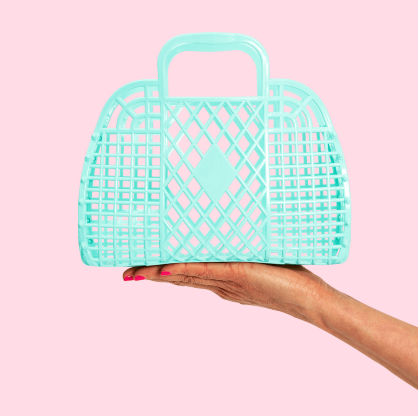 Sun Jellies Small  Retro Basket Jelly Bag