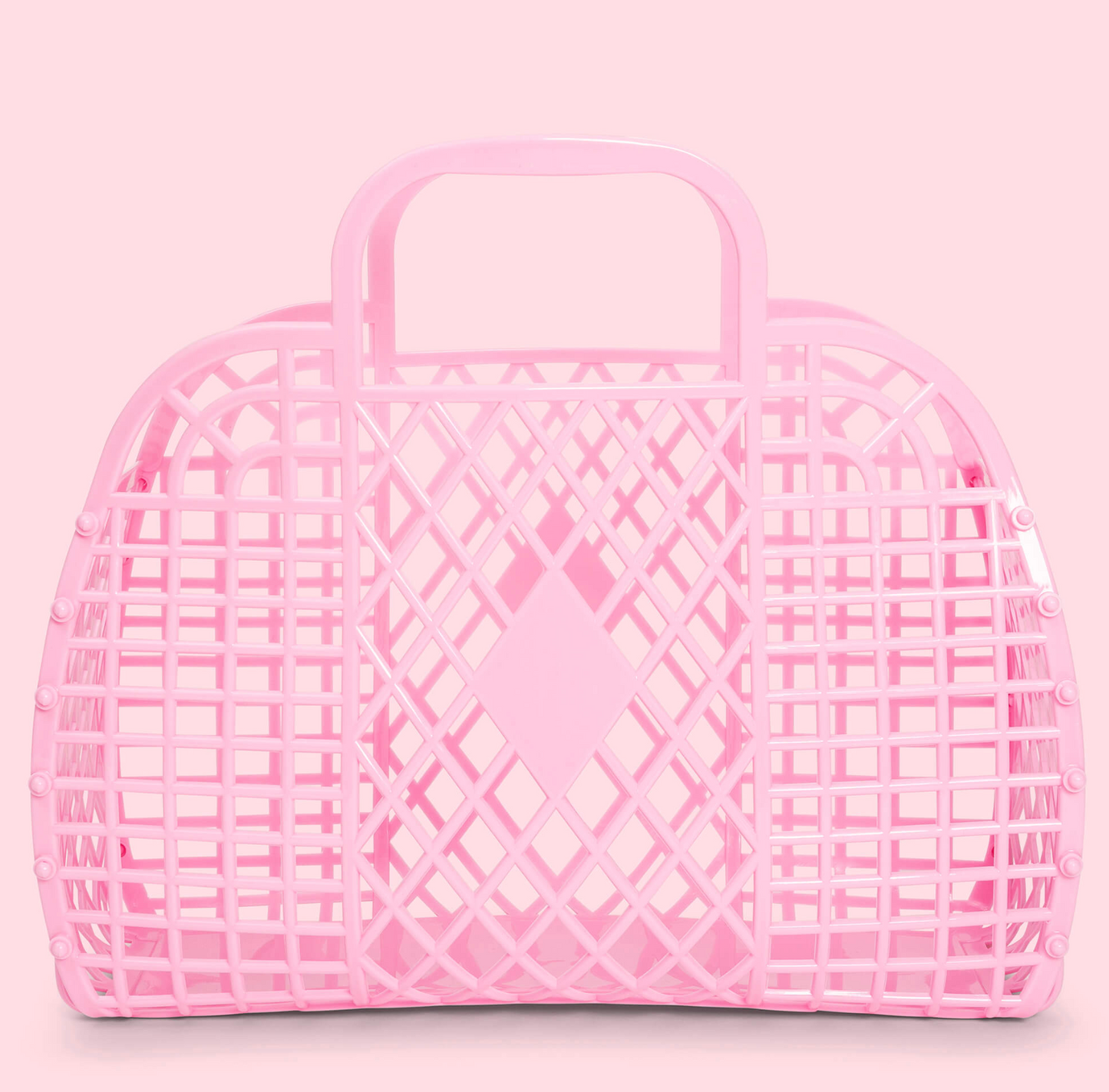 Sun Jellies Large Retro Basket Jelly Bag