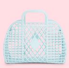 Sun Jellies Large Retro Basket Jelly Bag