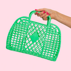 Sun Jellies Large Retro Basket Jelly Bag