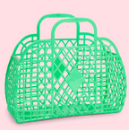 Sun Jellies Large Retro Basket Jelly Bag