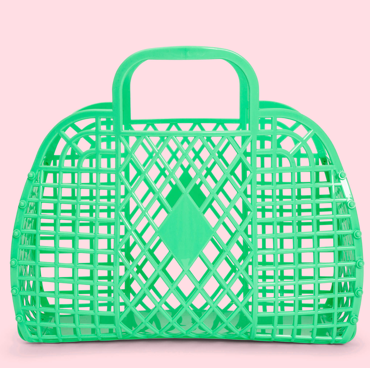 Sun Jellies Large Retro Basket Jelly Bag