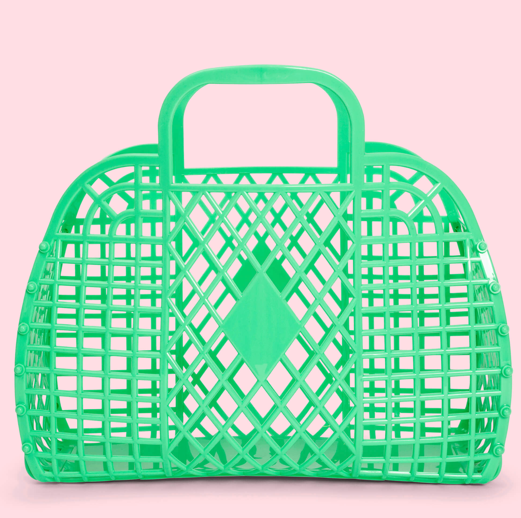 Sun Jellies Large Retro Basket Jelly Bag