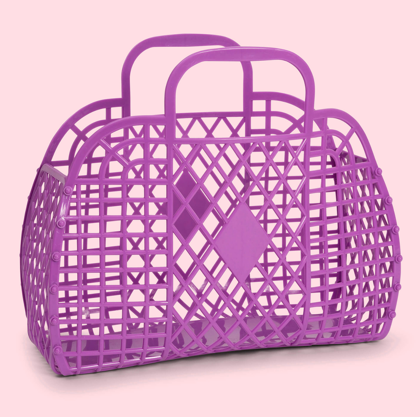 Sun Jellies Large Retro Basket Jelly Bag