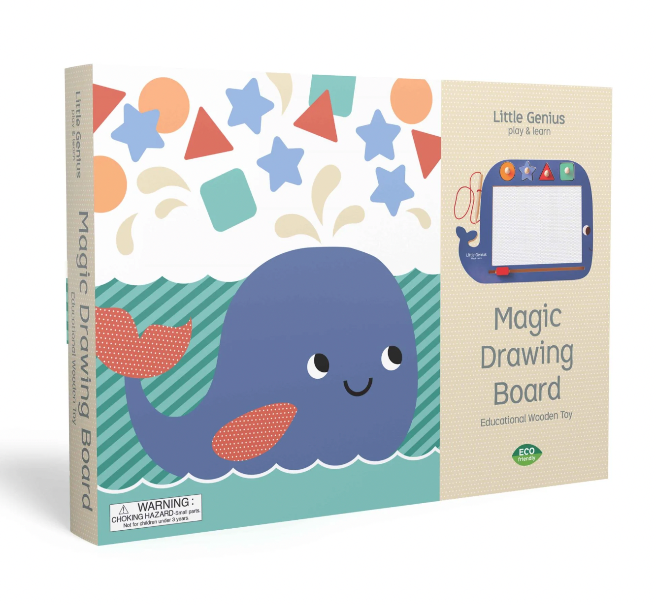 Lake Press Little Genius Play & Learn - Magic Drawing Board