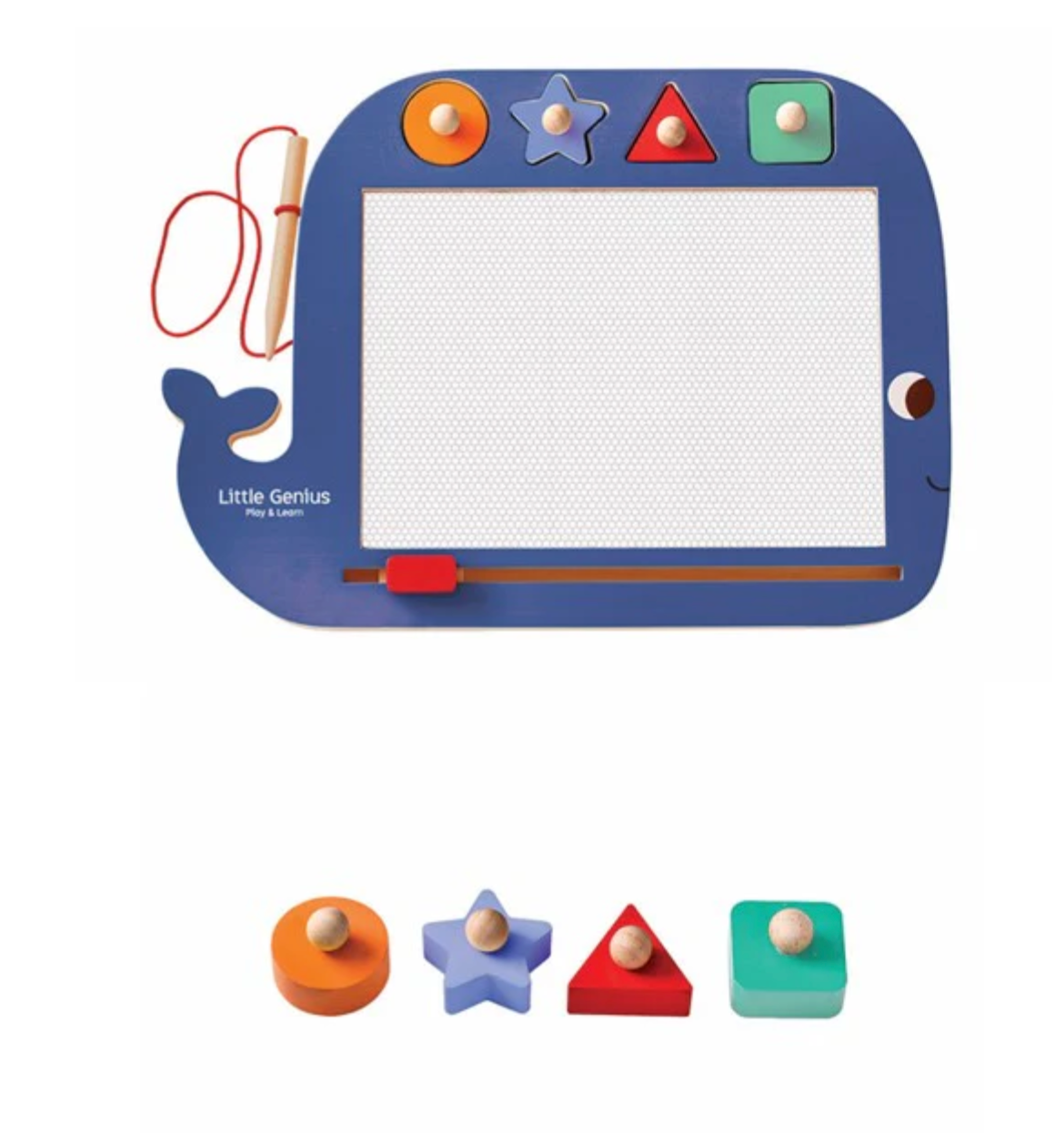 Lake Press Little Genius Play & Learn - Magic Drawing Board