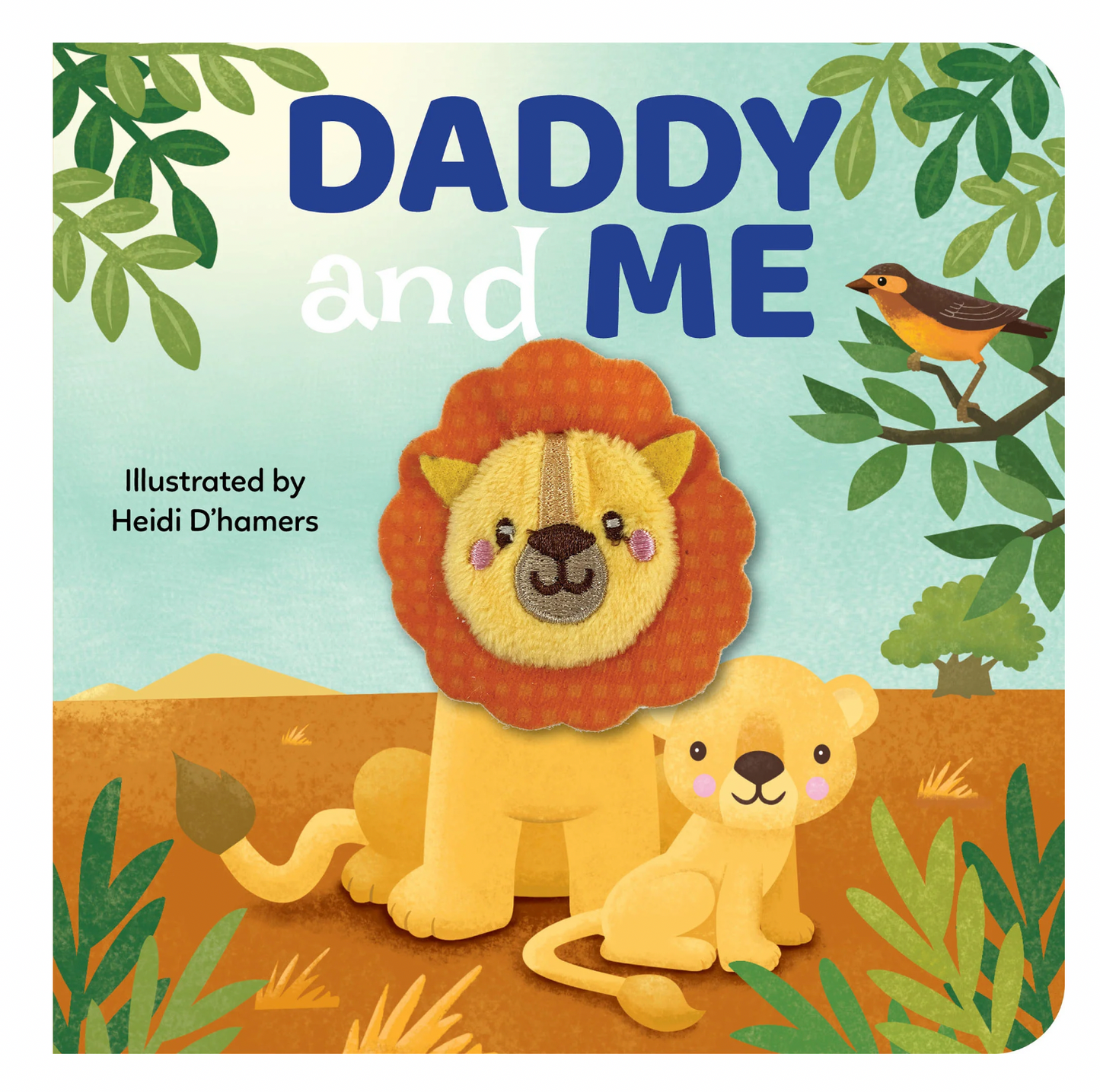 Lake Press Finger Puppet Book - Daddy and Me