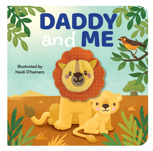 Lake Press Finger Puppet Book - Daddy and Me