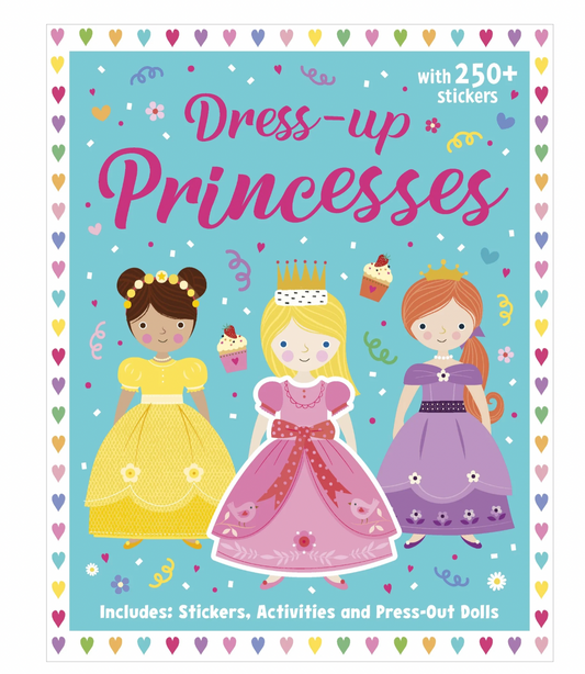 Lake Press Sticker Dress-Up Book - Princesses