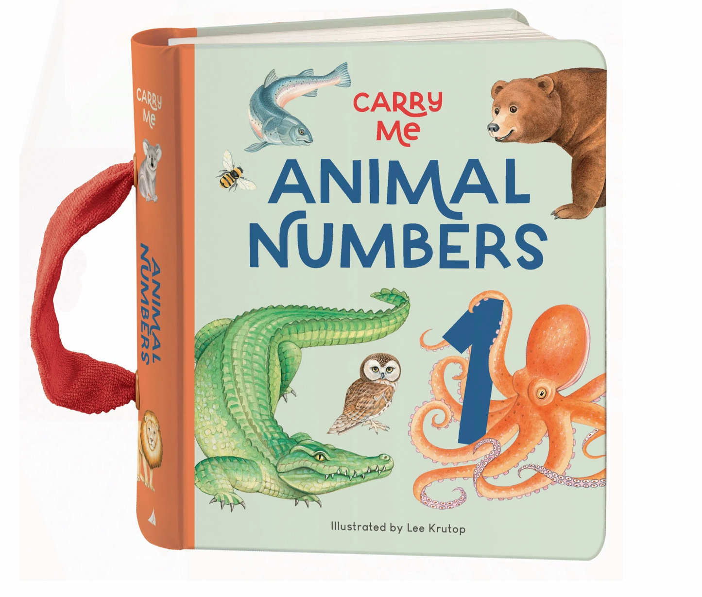 Lake Press Carry Me Book - Animal Numbers