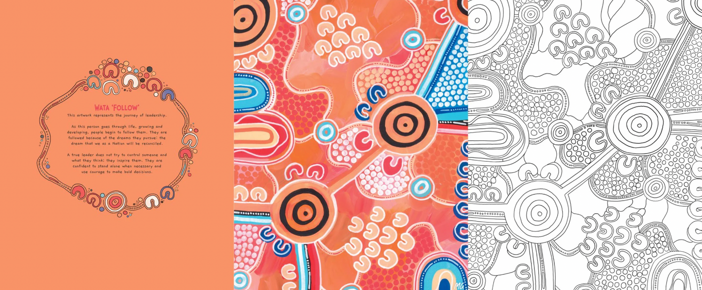 Lake Press Aboriginal Gallery Art - Beautiful Spirit Colouring Book