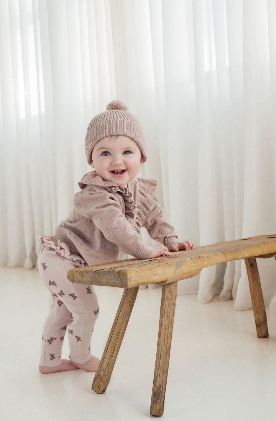 Aster & Oak Butterfly Rib Leggings