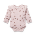 Aster & Oak Butterfly Rib Flutter Onesie