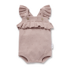 Aster & Oak Wild Rose Knit Romper