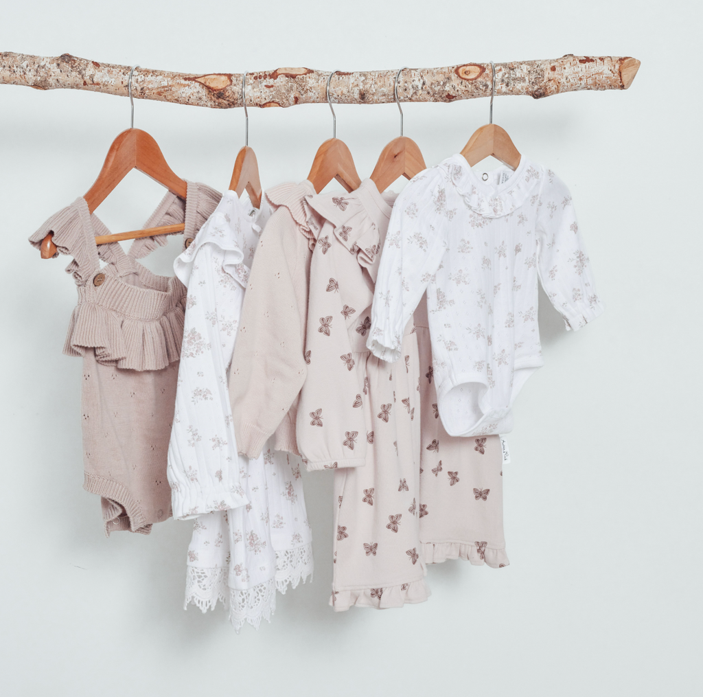Aster & Oak Wild Rose Knit Romper