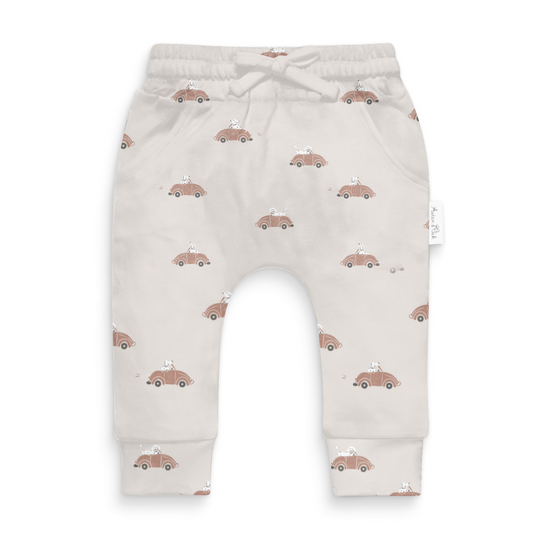 Aster & Oak Classic Car Harem Pants