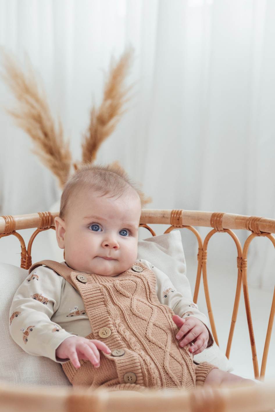 Aster & Oak Classic Car Henley Onesie