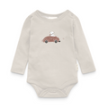 Aster & Oak Classic Car Print Onesie