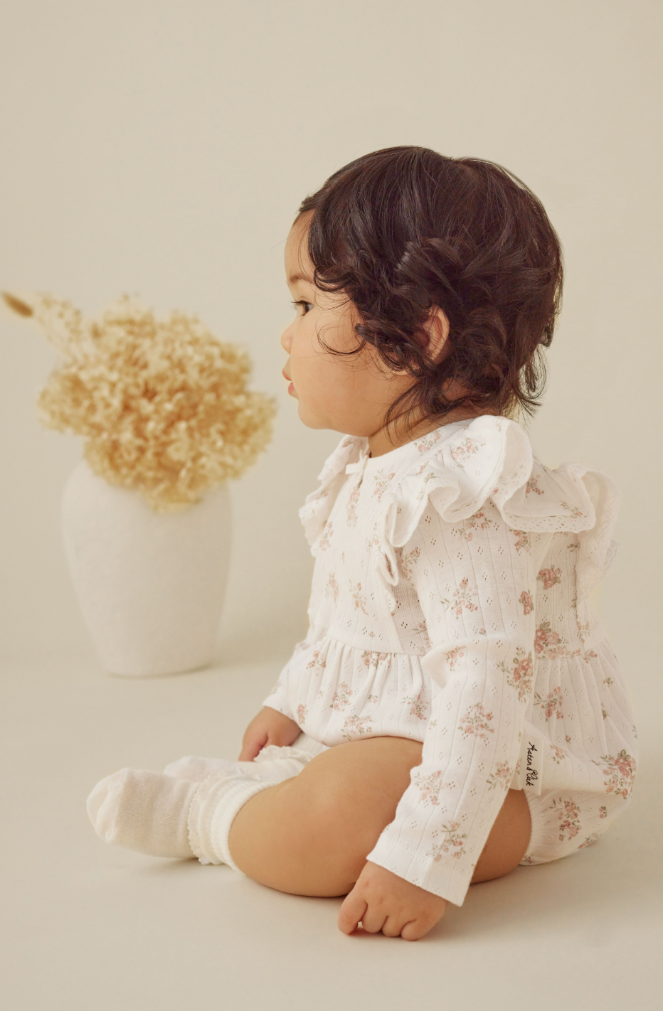Aster & Oak Posie Floral Bubble Romper