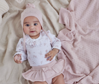 Aster & Oak Rose Blush Knit Bloomers