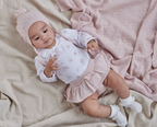 Aster & Oak Rose Blush Knit Bloomers