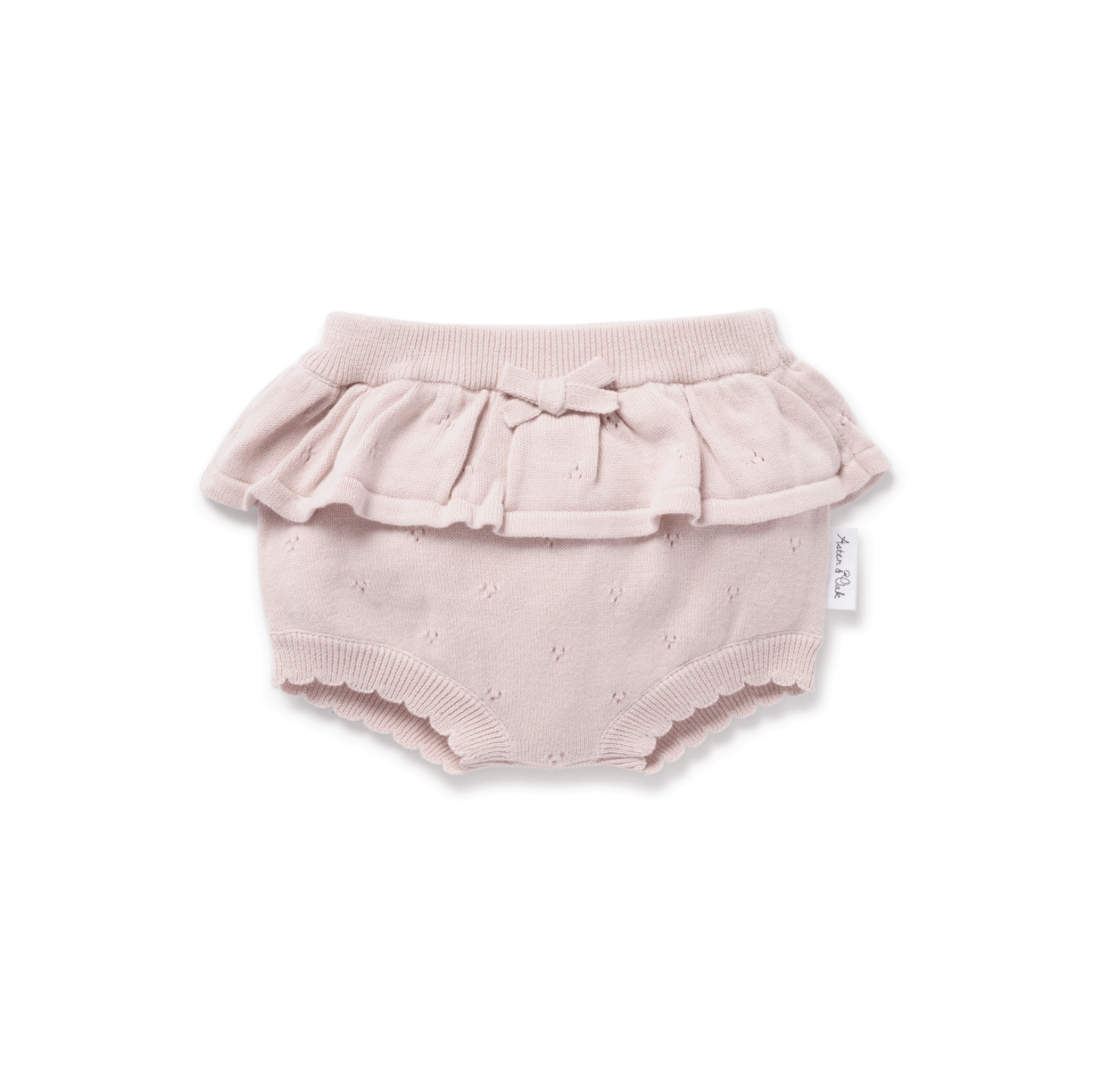 Aster & Oak Rose Blush Knit Bloomers