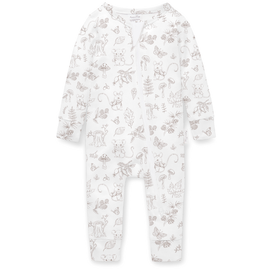 Aster & Oak Woodland Zip Romper