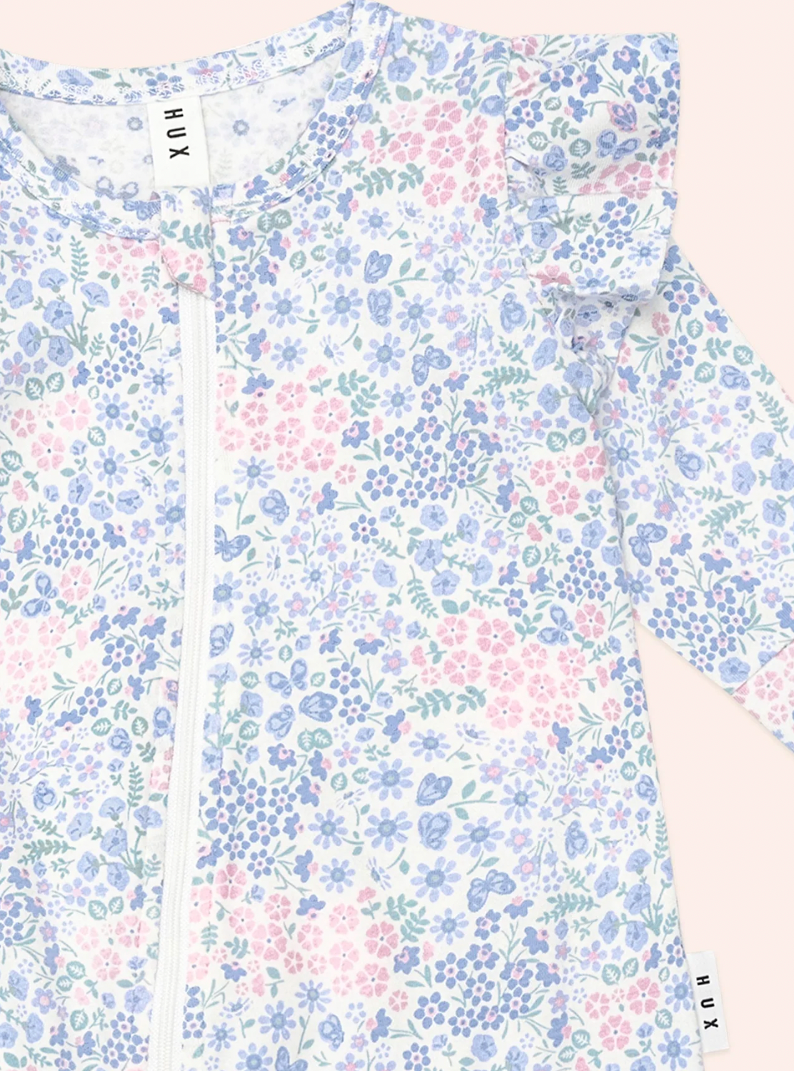 Huxbaby Flower Garden Frill Romper