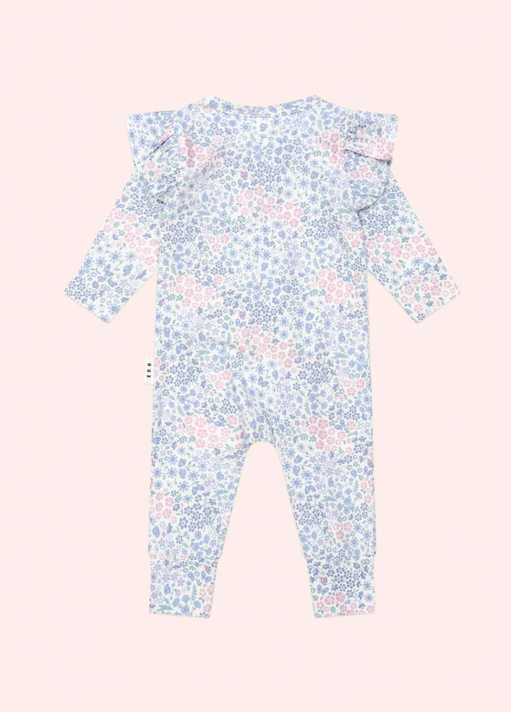 Huxbaby Flower Garden Frill Romper