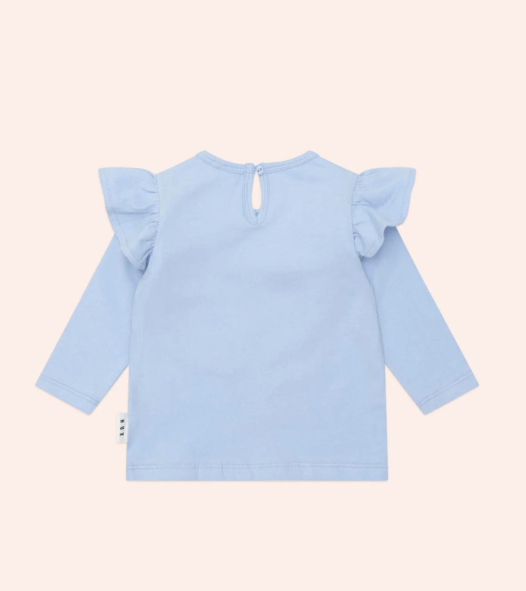 Huxbaby Butterfly Frill Top