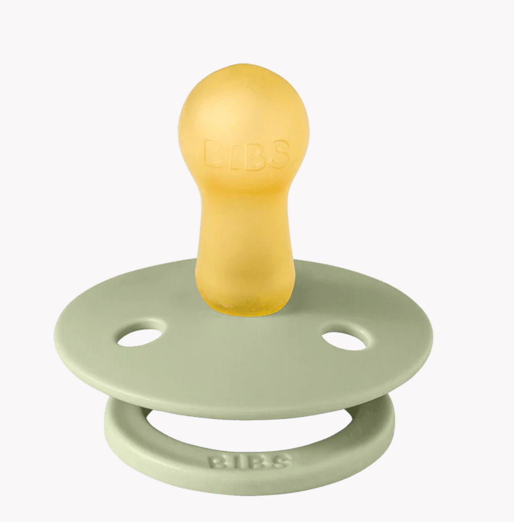 BIBS Studio Colour Ladybug Soothers Double Pack (Round/Natural Rubber)