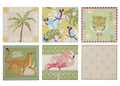 Coast to Coast Jungle Ceramic Coaster 10cm Assortment