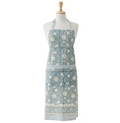 Coast to Coast Anjali Cotton Block Apron 70x90cm Blue