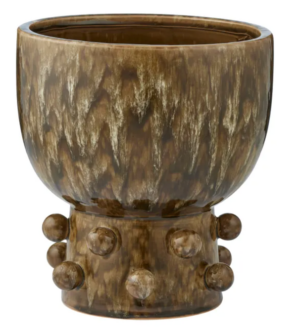 Coast to Coast Pip Ceramic Footed Pot 25x28cm