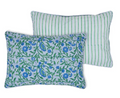 Coast to Coast Anika Cott Block Cushion 35x50cm Emerald