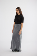 Ena Pelly Lola Metallic Maxi Skirt