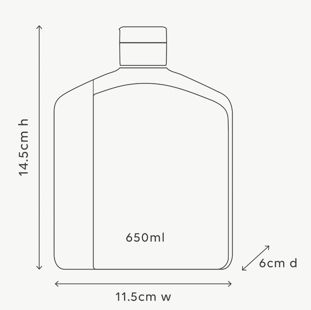 Al.ive Body 650ml Lotion Refill - Apricot & Sweet Fig