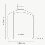 Al.ive Body 650ml Lotion Refill - Apricot & Sweet Fig